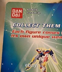 Bandai Mobile Suit Gundam Wing 4 figure set! Rare On eBay