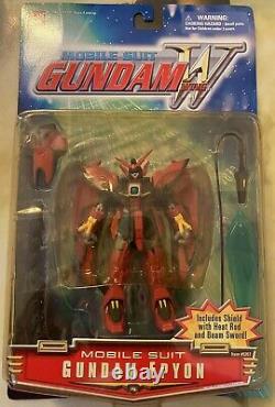 Bandai Mobile Suit Gundam Wing 4 figure set! Rare On eBay