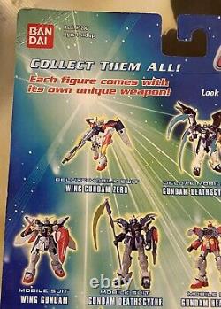 Bandai Mobile Suit Gundam Wing 4 figure set! Rare On eBay