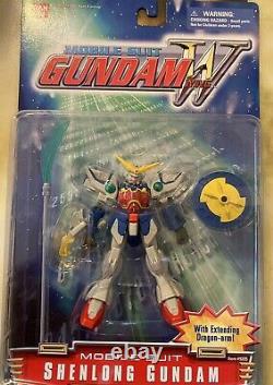 Bandai Mobile Suit Gundam Wing 4 figure set! Rare On eBay