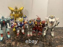 Bandai Mobile Suit Gundam Wing Action Figures (6) & Accessory Lot. See Photos