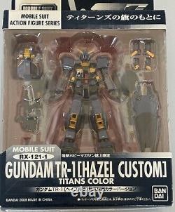 Bandai Movile Suit Gundam Zeta TR-1 Hazel Custom Titans Action Figure Msia Lot