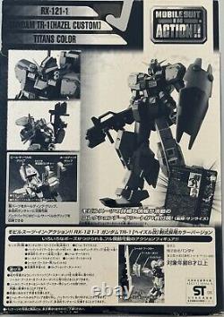 Bandai Movile Suit Gundam Zeta TR-1 Hazel Custom Titans Action Figure Msia Lot