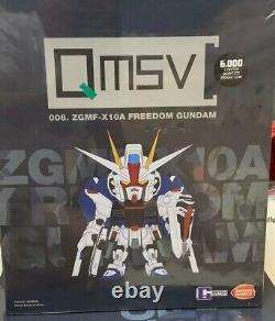 Bandai Namco QMSV 006 Gundam Figure Freedom ZGMF-X10A Unopened