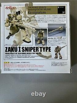 Bandai Robot Spirits Damashii Mobile Suit Gundam Zaku Sniper Type Action Figure