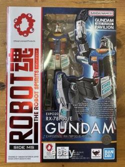 Bandai Robot Spirits RX-78F00/E Gundam Action Figure Side MS New