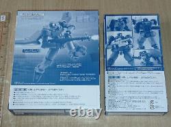 Bandai Robot Spirits Soul SP Gundam Wing OZ-06MS Leo(Blue) & Option Part 3 Set