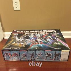Bandai Strike Gundam 1/60 Striker Weapon System Buildable Action Figure With Box