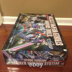 Bandai Strike Gundam 1/60 Striker Weapon System Buildable Action Figure With Box