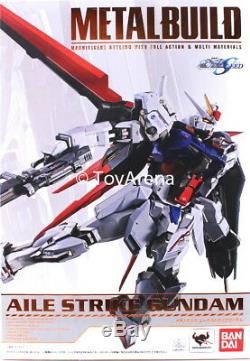 Bandai Tamashii Nations Metal Build Gundam Seed Aile Strike Gundam Action Figure