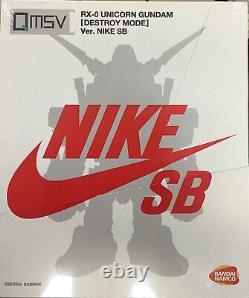 Bandai x Nike SB RX-0 Unicorn Gundam Unicorn Destroy Mode Action Figure NIS