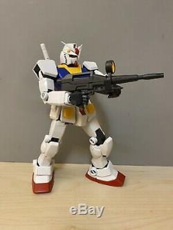 Built 12 GUNDAM Perfect Grade Action Figure Model Kit with Clear Parts & Weapons