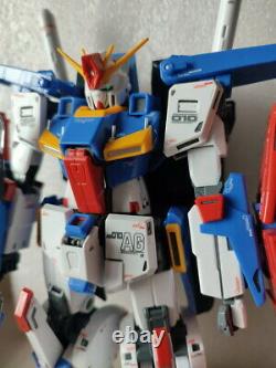 Built MG 1/100 ZZ ver Ka Gundam on decals Model Assembled Action Figure
