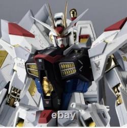 CHOGOKIN Mighty Strike Freedom Gundam SEED Action Figure Bandai New from Japan