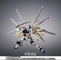 CHOGOKIN Mighty Strike Freedom Gundam SEED Action Figure Bandai New from Japan