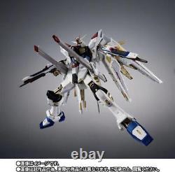 CHOGOKIN Mighty Strike Freedom Gundam SEED Action Figure Bandai New from Japan