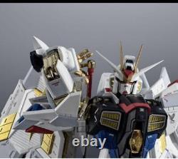CHOGOKIN Mighty Strike Freedom Gundam SEED Action Figure Bandai New from Japan