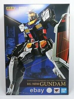 CHOGOKIN x GUNDAM FACTORY YOKOHAMA RX-78F00 GUNDAM Metal Action Figure BANDAI