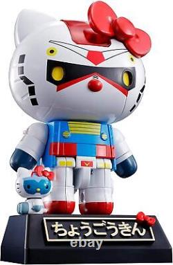 Chogokin Mobile Suit Gundam Hello Kitty Diecast ABS Action Figure TamashiiNation