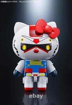 Chogokin Mobile Suit Gundam Hello Kitty Diecast ABS Action Figure TamashiiNation