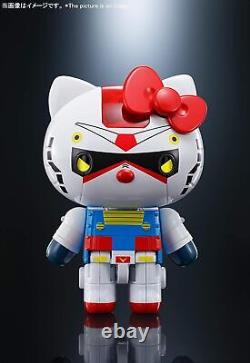 Chogokin Mobile Suit Gundam Hello Kitty Diecast ABS Action Figure TamashiiNation