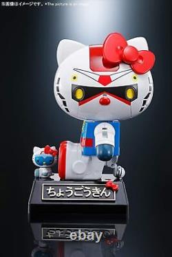 Chogokin Mobile Suit Gundam Hello Kitty Diecast ABS Action Figure TamashiiNation