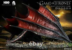 GAME of THRONES Daenerys Targaryen & Drogon Dragon 1/6 Figure Threezero Sideshow