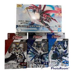 GN 001 Gundam Exia Mobile Suit Gundam 04, 016, 017 Bandai Universe Figures