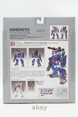 GUNDAM FIX FIGURATION #0000 Full Armor Gundam Blue Ver. Frame Model US Seller