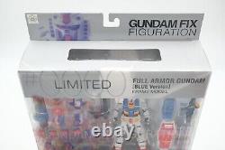 GUNDAM FIX FIGURATION #0000 Full Armor Gundam Blue Ver. Frame Model US Seller