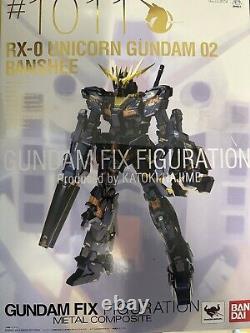 GUNDAM FIX FIGURATION METAL COMPOSITE RX-0 Banshee Action Figure Used