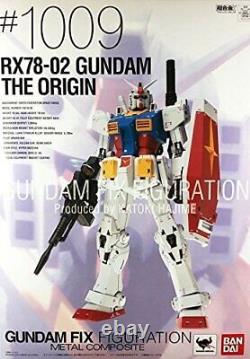 G. F. F. Metal composite Gundam THE ORIGIN RX78-02 RePACKAGE Action Figure