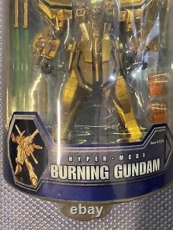 G Gundam Mobile Fighter GOLD BURNING GUNDAM 7.5 Action Figure 2002 hyper BANDAI