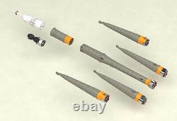 Good Smile Soyuz Rocket and Transport Train 1/150 Scale Plastic Model Kit USA