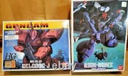 Gundam Bandai Mobile Suit 0080 Team Action Figs RICK-DOMII GELGOOG-JAGER Vintage