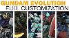 Gundam Evolution Customization All Units Full Customization Skin Options Weapons Intros More