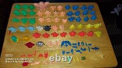 Gundam Figure SD Keshi Lot Bandai Gashapon Eraser Rubber 1 Anime Vtg