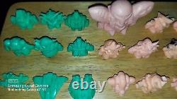 Gundam Figure SD Keshi Lot Bandai Gashapon Eraser Rubber 1 Anime Vtg