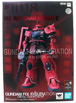 Gundam Fix Metal Composite Mobile Suit The Origin MS-06S Char Zaku II BANDAI