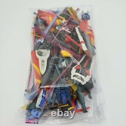 Gundam Lot 10 Action Figures Tons Of Weapons Accessories Bandai MSIA Early 2000s