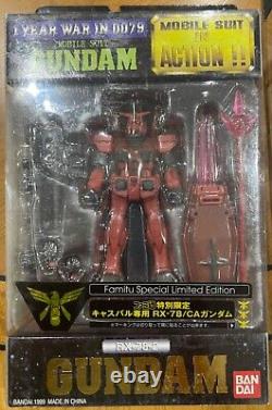 Gundam MSIA Super rare limited edition V1 Chars Gundam RX-78-2 MS IN ACTION