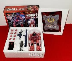 Gundam MS-06S Char's Zaku Machine gun GD-20 Mobile Suit Red Action Figure Bandai