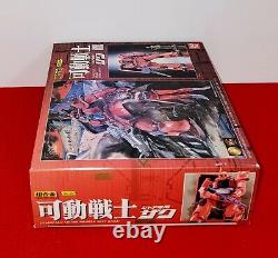 Gundam MS-06S Char's Zaku Machine gun GD-20 Mobile Suit Red Action Figure Bandai