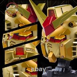 Gundam Mask Helmet cosplay GUNDAM RX-78-2 Luminous Mask Gold Limited Edition