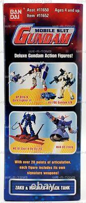 Gundam Mobile Suit Zaku with Magella Attack Tank Deluxe Action Figure 2001