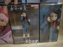 Gundam THE WITCH FROM MERCURY Figure lot of 12 Set sale SHADDIQ CHUATURY MIORINE