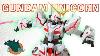 Gundam Unicorn Robot Damashii Destroy Mode Review