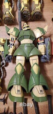 Huge GUNDAM Bandai MSIA Lot Gelgoog Zaku MS-06J RX-79(G) Char Camo Desert GM