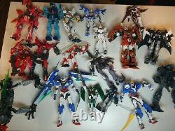 Huge vintage Bandai, Gundam model action figure PARTS lot Robots see pictures
