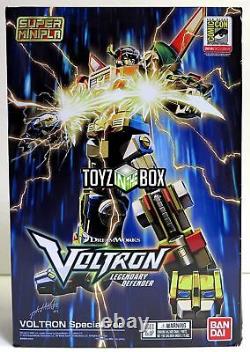 In STOCK Bandai Shokugan SDCC 2018 Voltron Exclusice Set Super Mini Pla Kit